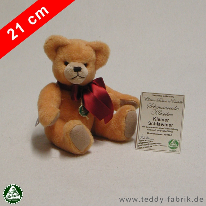 Teddybr Kleiner Schlawiner 21 cm schmuseweiche Klassiker