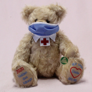 2020  Everydays heroes  We say thank you 33 cm Teddy Bear by Hermann-Coburg