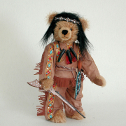 Chief of the Apaches 41 cm Teddy Bear by Hermann-Coburg***