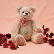 HERMANN Annual Bear 2023 Little Rosebud 35 cm Teddy Bear by Hermann-Coburg