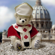 Pope Johannes Paul II Teddy Bear by Hermann-Coburg