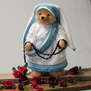 Mutter Teresa  Mother Teresa 36 cm Teddy Bear by Hermann-Coburg***