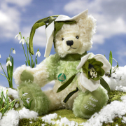 Schneeglckchen - Snowdrop Teddy Bear by Hermann-Coburg