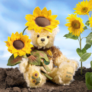 Sonnenblume - Sunflower Teddybr von Hermann-Coburg