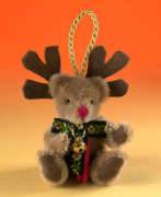 Rudolf Reindeer Teddy Bear by Hermann-Coburg