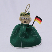 Knig Fuball HERMANN Ornament 2024 14 cm Teddy Bear by Hermann-Coburg