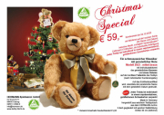 Christmas Special 2023 Modell 2023 40 cm Teddy Bear by Hermann-Coburg